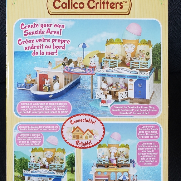 - NIB Calico Critters Seaside Ice Cream Shop - Picture 2 of 5